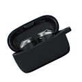 Miniatyrbillede 1 af 3: Beskyttende Jabra Elite 75T Etui med Nøglering - Blødt Støtdæmpende Cover Sort