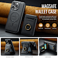 Miniatyrbillede 9 af 10: Magnetisk cover til iPhone 16 Pro Max - Sort