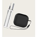 Miniatyrbillede 2 af 3: Silikone beskyttelsescover til Apple AirPods 4 Sort