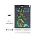 Miniatyrbillede 1 af 4: 8,5 tommer LCD-skrivetablet med farverige linjer, elfenbenshvid