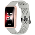 Miniatyrbillede 1 af 4: Udskiftningsrem til Huawei Band 10/9/8 - åndbart design med huller Grå