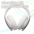 Miniatyrbild 5 av 7: INF Öronkuddar för Bose 700/NC700 konstläder 1 par Grå