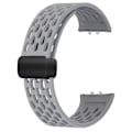 Miniatyrbillede 2 af 7: Urrem med magnetspænde til Samsung Galaxy Fit 3 Grå