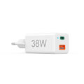 Miniatyrbild 3 av 8: Miniladdare USB-C + USB-A Qualcomm 3.0 38W Vit