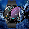 Pikkukuva 5 / 5: 3D-kaareva näytönsuoja Huawei Watch GT2 42 mm:n kellolle - 2 kpl