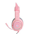 Miniatyrbillede 5 af 7: Gaming høretelefoner ONIKUMA K9 Pink RGB