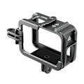 Miniatyrbillede 6 af 9: TELESIN aluminiumsbur til GoPro Hero 12/11/10/9 +vertikal adapter