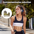 Miniatyrbild 5 av 7: J11 Pro Hybrid Brusreducerande Bluetooth-hörlurar - Hudton