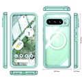 Miniatyrbillede 1 af 5: Beskyttelsescover til Google Pixel 9 Pro XL med 360° magnetisk stativ Google Pixel 9 Pro græs farve
