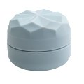Miniatyrbillede 1 af 2: Bærbar 20 ml silikone rejsekosmetikkrukke Blå