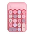 Miniatyrbillede 1 af 6: MOFII trådløst numerisk tastatur X910 (Pink)