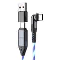 Kabel PowerPivot Pro Glowing LED USB-C Till USB-C 1m