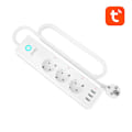 Miniatyrbillede 3 af 4: Gosund P1 PLUS smart WiFi strømskinne (4x AC schuko, 3x USB-A) Tuya