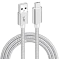 Miniatyrbillede 1 af 2: USB A til Type C 3.2 60W datakabel Silver M Silver M