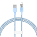 Pikkukuva 4 / 11: Pikalatauskaapeli Baseus Explorer USB - Lightning 2.4A 1M (sininen)