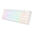 Miniatyrbild 6 av 6: Mekaniskt tangentbord Royal Kludge RK61 RGB, brun switch (vit)
