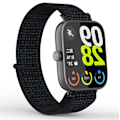 Miniatyrbillede 2 af 3: Redmi Watch 5/4 Flettet Nylonrem Sort