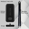 Miniatyrbillede 3 af 3: Battery Back Clip beskyttende etui til Apple Vision Pro Sort