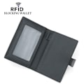 Pikkukuva 3 / 4: Aitoa nahkaa oleva RFID-passikotelo - Turvallinen matkalompakko