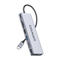 Pikkukuva 2 / 2: Telakointiasema, Essager, EHB08-QK0G-Z, HDMI, 2xUSB-A, SD-kortti, TF-kortti (harmaa)