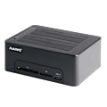 Miniatyrbild 1 av 2: Two bay HDD/SSD docking station, USB 5 Gbps, black