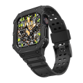 Miniatyrbillede 1 af 6: Urrem til Apple Watch Sort 42/44/45 mm