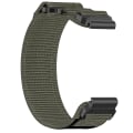 Miniatyrbillede 2 af 3: 22 mm urrem til Garmin Quatix 7 Pro/FeniX/Fenix 6/Fenix 5 Størrelse M Nylon Grå