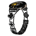Miniatyrbillede 1 af 6: Cloverlink-kæde til Google Pixel Watch Sort
