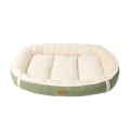 Pikkukuva 1 / 4: Mokkanahka Flanelli Nest Dog Bed Lemmikkien petimatto ruohon väri M