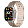 Miniatyrbillede 7 af 7: Urrem til Apple Watch Series 1-9, 42/44/45 mm Lysebrun