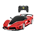 Pikkukuva 2 / 6: RASTAR R/C 1:24 Ferrari FXX K Evo kaukosäädinauto (punainen)