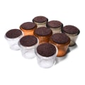 Miniatyrbild 4 av 6: Möbeltassar / skydd för möbelben 16-pack Transparent+Brun S