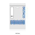Miniatyrbild 2 av 2: USB 2.0 cable, Type C M, Type MIcro B M, 1m, black