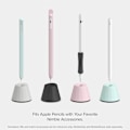 Miniatyrbillede 2 af 2: Silikoneholder til Apple Pencil iPad Sort
