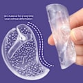 Miniatyrbild 3 av 4: Innersulor för tofflor Flip-flops Foot Clip Sandal Innersulor Transparent