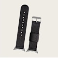 Miniatyrbillede 3 af 4: Flettet nylon urrem til Google Pixel Watch 1/2/3 Sort