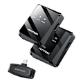 Miniatyrbild 3 av 4: Trådlös mikrofon x2 Vention NCBB0 USB-C (svart)