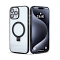 Pikkukuva 1 / 6: Iskunkestävä mobiilikotelo jalustalla iPhonelle iPhone 14 Pro Max Musta