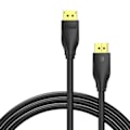 Miniatyrbillede 1 af 5: DisplayPort 1.4-kabelventilation HCDBH 2m, 8K 60Hz/ 4K 120Hz (sort)