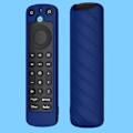 Miniatyrbild 3 av 3: Skyddsfodral för Alexa Voice Remote Pro - Stötsäkert silikonskydd Blå