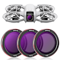 Miniatyrbild 1 av 8: DJI Neo filterset med CPL, ND8, ND16, ND32 filter