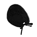 Miniatyrbillede 3 af 4: Fleece Trapper hat med øreklapper Sort