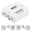 Miniatyrbild 2 av 7: RCA till HDMI adapter / signalomvandlare Vit