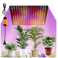 LED växtbelysning Odlingsljus 225 LED-pärlor rött/blått/vitt ljus