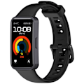 Miniatyrbillede 1 af 4: Huawei Band 9 & 8 Metal Buckle Strap Sort