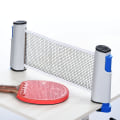 Miniatyrbillede 5 af 5: Udtrækkeligt net til bordtennisbord Sort+grå