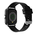 Miniatyrbild 2 av 7: Smart klocka med Bluetooth Call & Fitness Tracker Svart