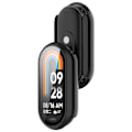 Miniatyrbillede 4 af 7: NFC-etui med skærmbeskytter til Xiaomi Mi Band 9/9 Sort