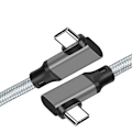 Miniatyrbillede 1 af 3: VR Link Kabel - PQ121 Grå flettet 1 m