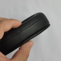Miniatyrbillede 4 af 4: Udskiftningsørepuder i proteinlæder til Philips HM5 Sort